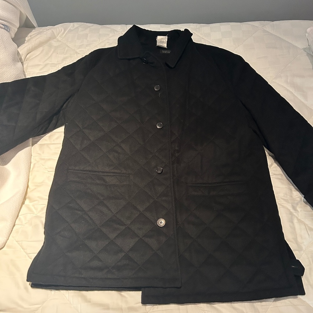 Barney's Pure Cashmere Quilted Jacket